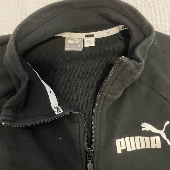 Black puma sweatshirt Size M - Picture 2 of 3